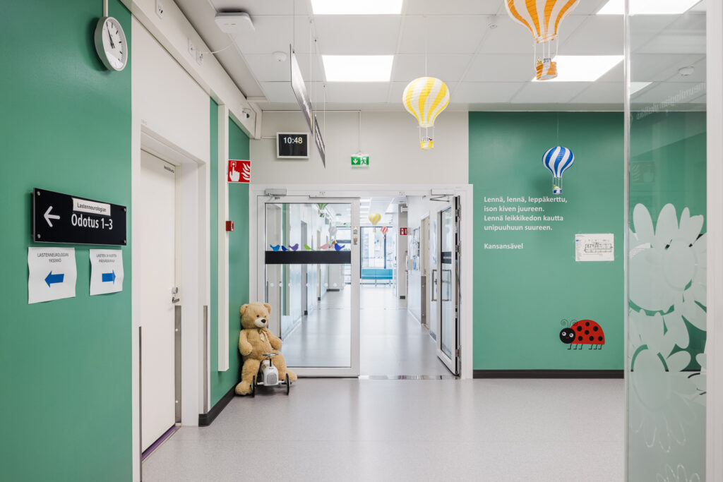 Seinäjoki Children's Hospital interior